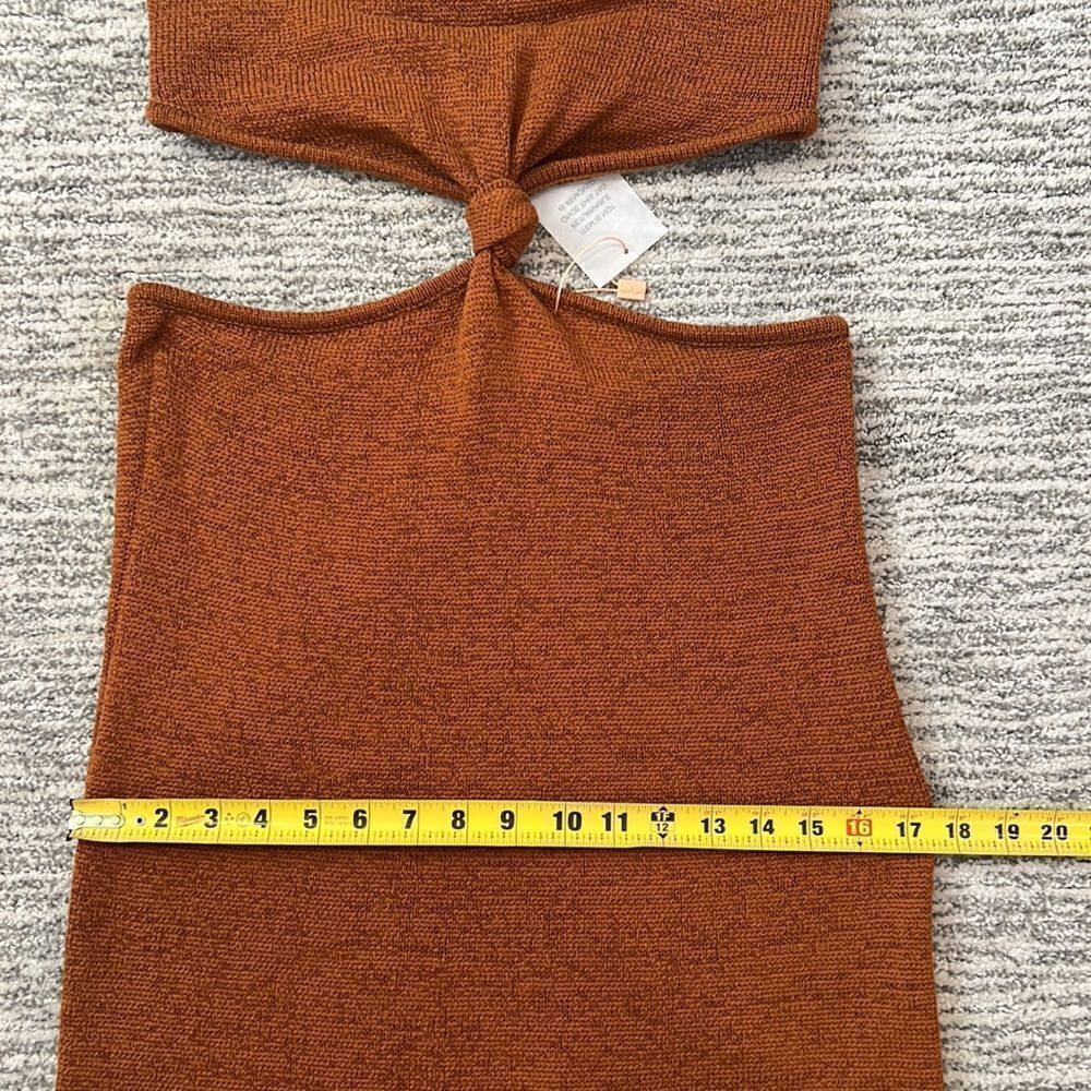 NWT Cult Gaia Cameron Knit in Amber Large Revolve - Picture 9 of 13